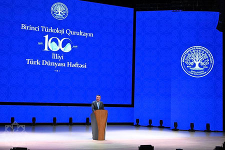 Birinchi Turkologiya qurultoyining 100 yilligi: BokudaTurk dunyosi haftaligi boshlandi