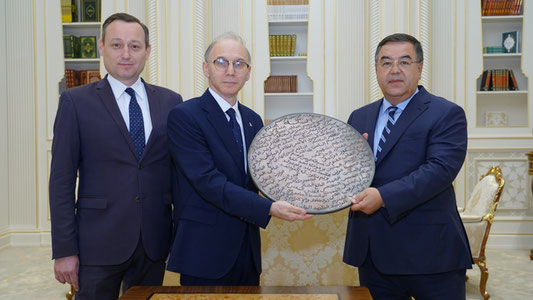 A unique work by a Tatar sculptor was donated to the CIC