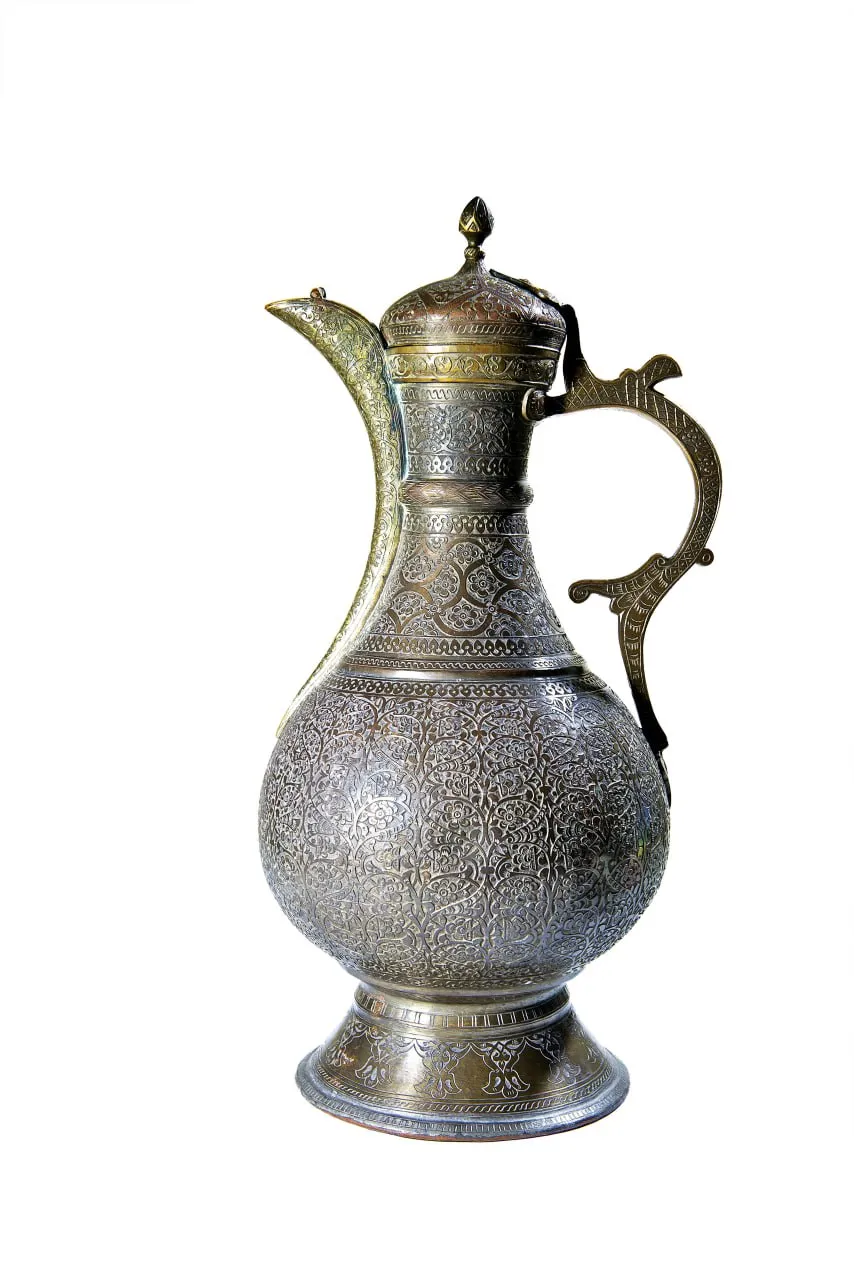 What copper utensils were produced in Uzbekistan in the XX century?