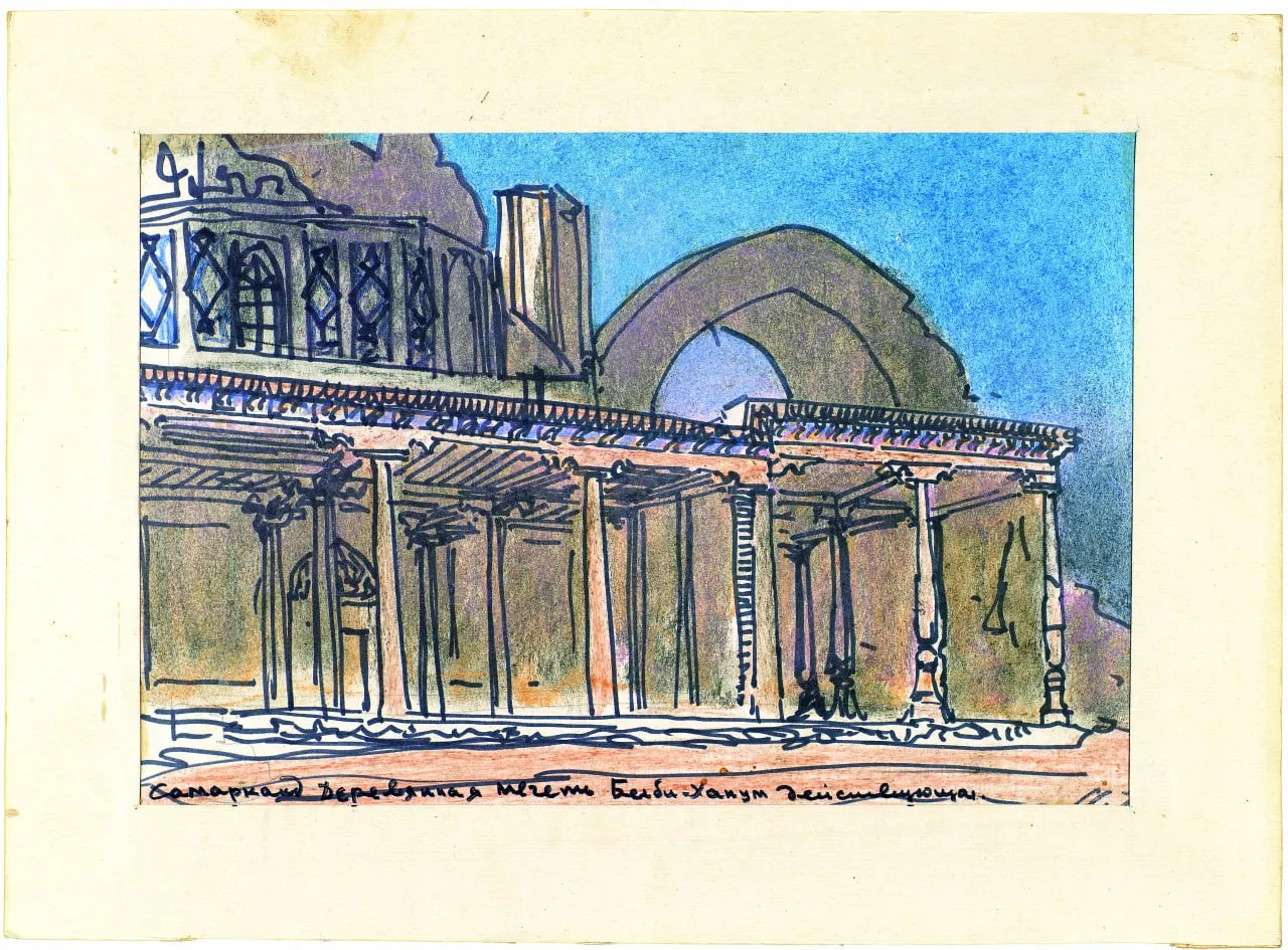 Amir Temur inshootlari Goberman qalamida