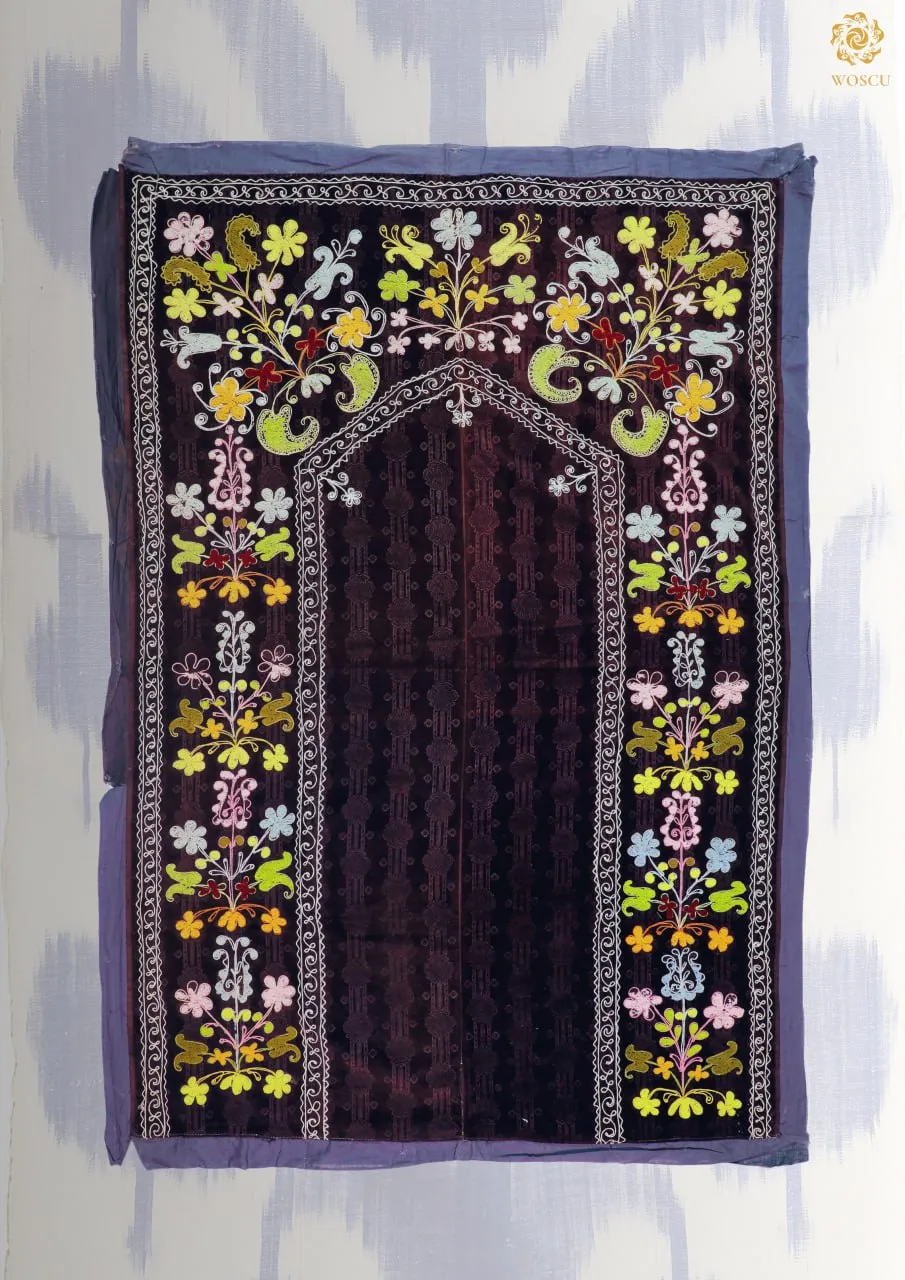 O‘zbekiston tarixi Davlat Muzeyida saqlanuvchi gilamdo‘zlik buyumlari