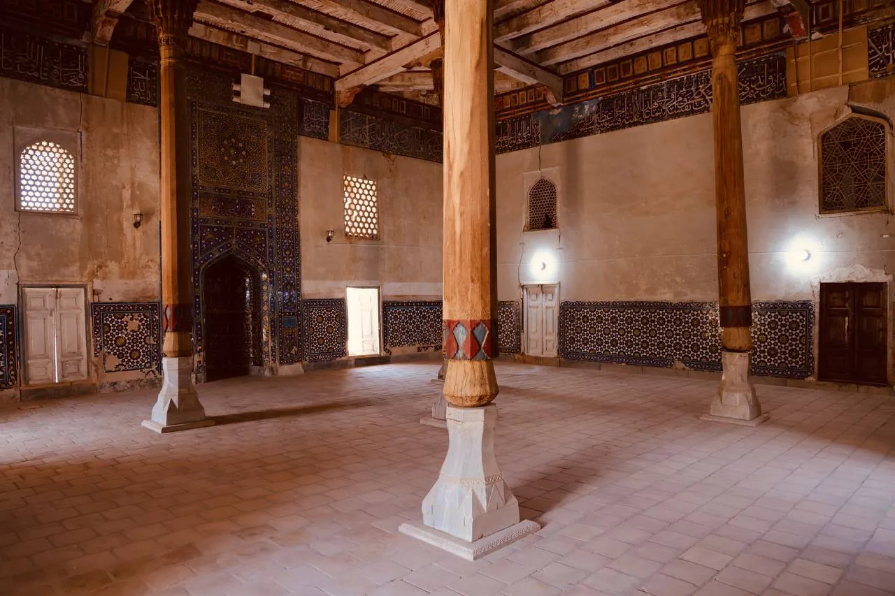 The mosque where the "Katta Langar Quran" was preserved has been restored