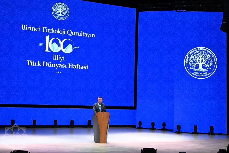 Birinchi Turkologiya qurultoyining 100 yilligi: BokudaTurk dunyosi haftaligi boshlandi