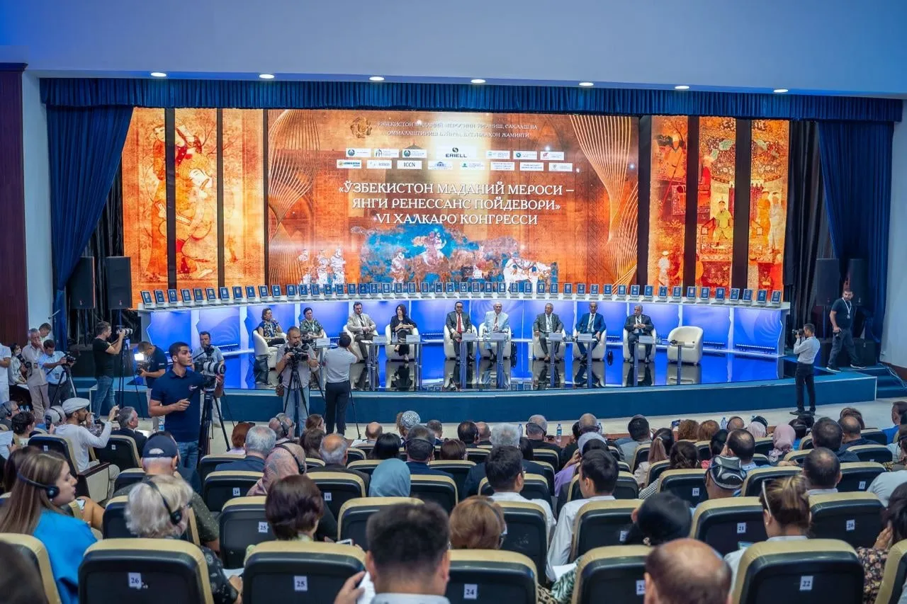 Стартовал VI Международный конгресс «Культурное наследие Узбекистана — основа нового Ренессанса»